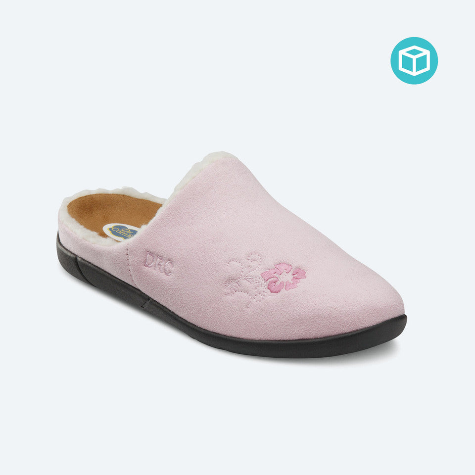 Dr Comfort Women's Cozy Pink Slipper
