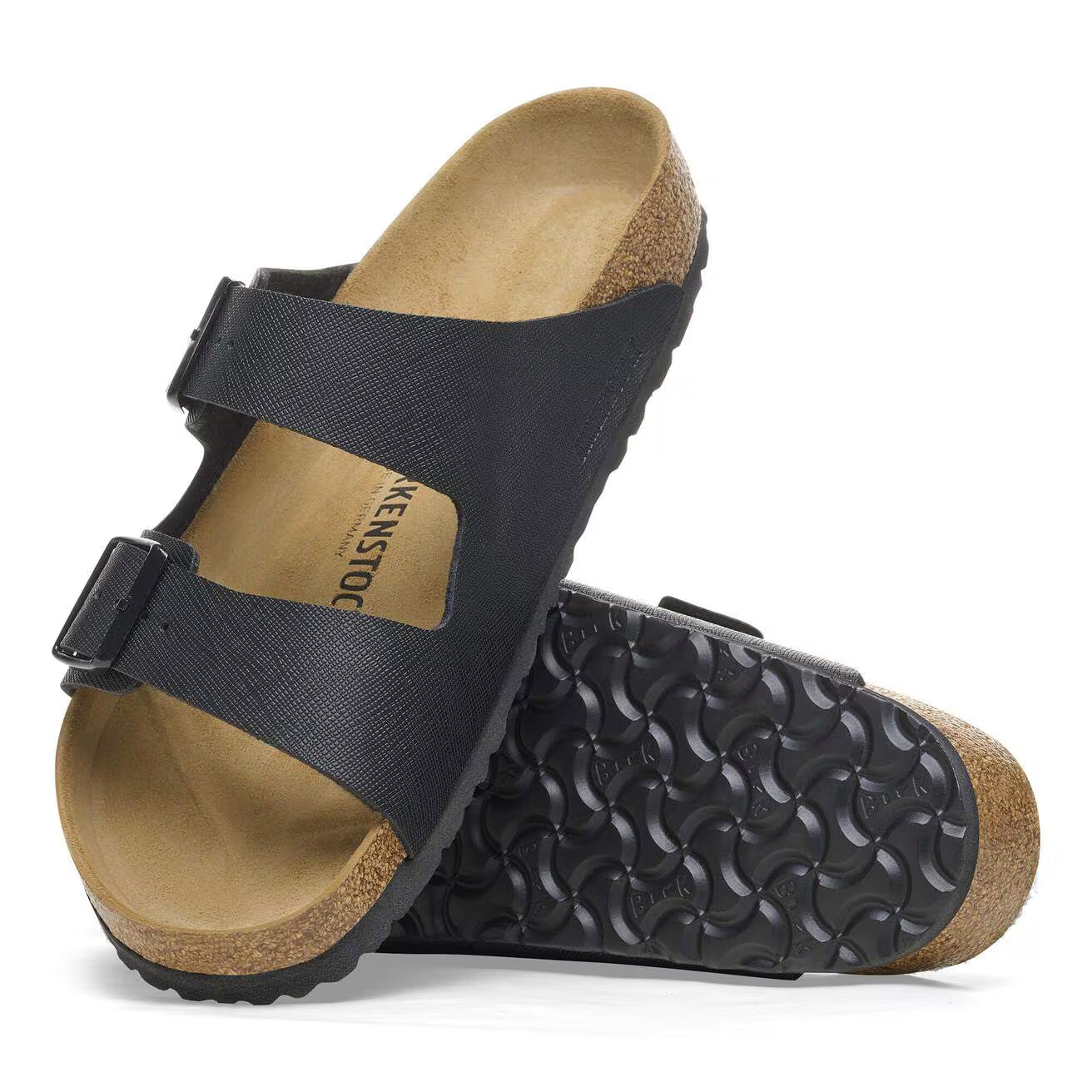 Arizona Saffiano Black Birko-Flor