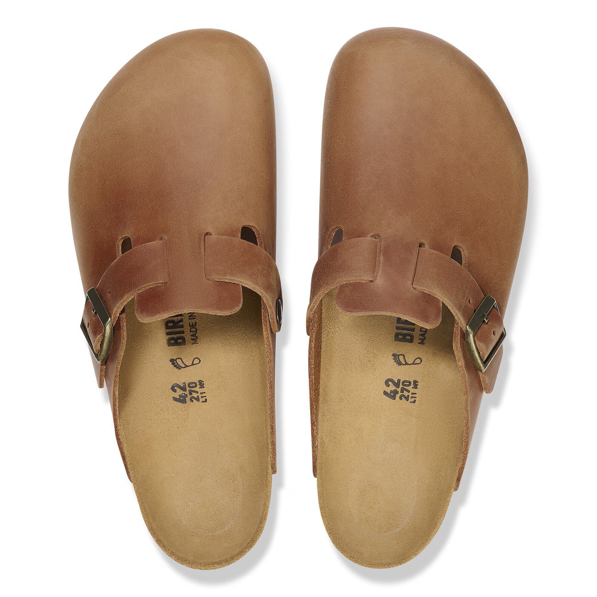 Boston Cognac Oiled Leather