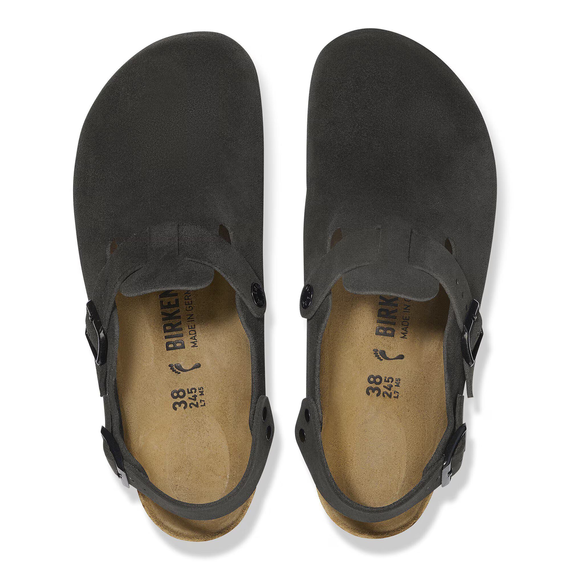 Tokio Black Suede Leather