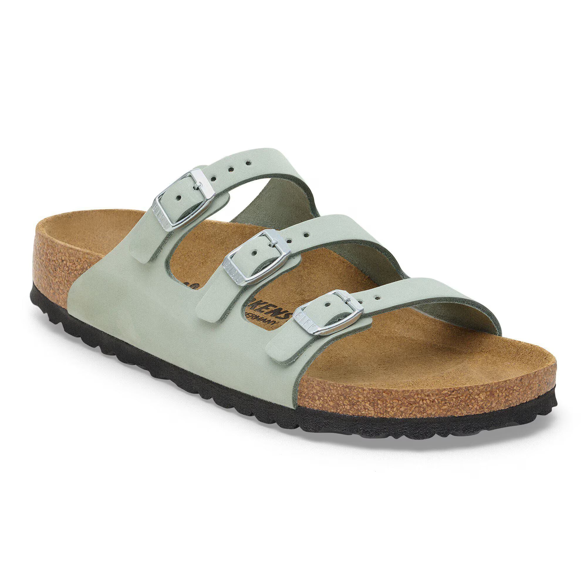 Florida Semi-Exquisite Pure Sage Nubuck Leather