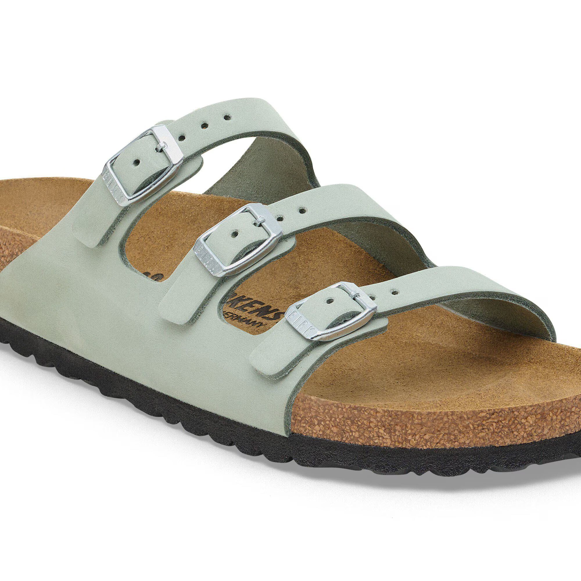 Florida Semi-Exquisite Pure Sage Nubuck Leather