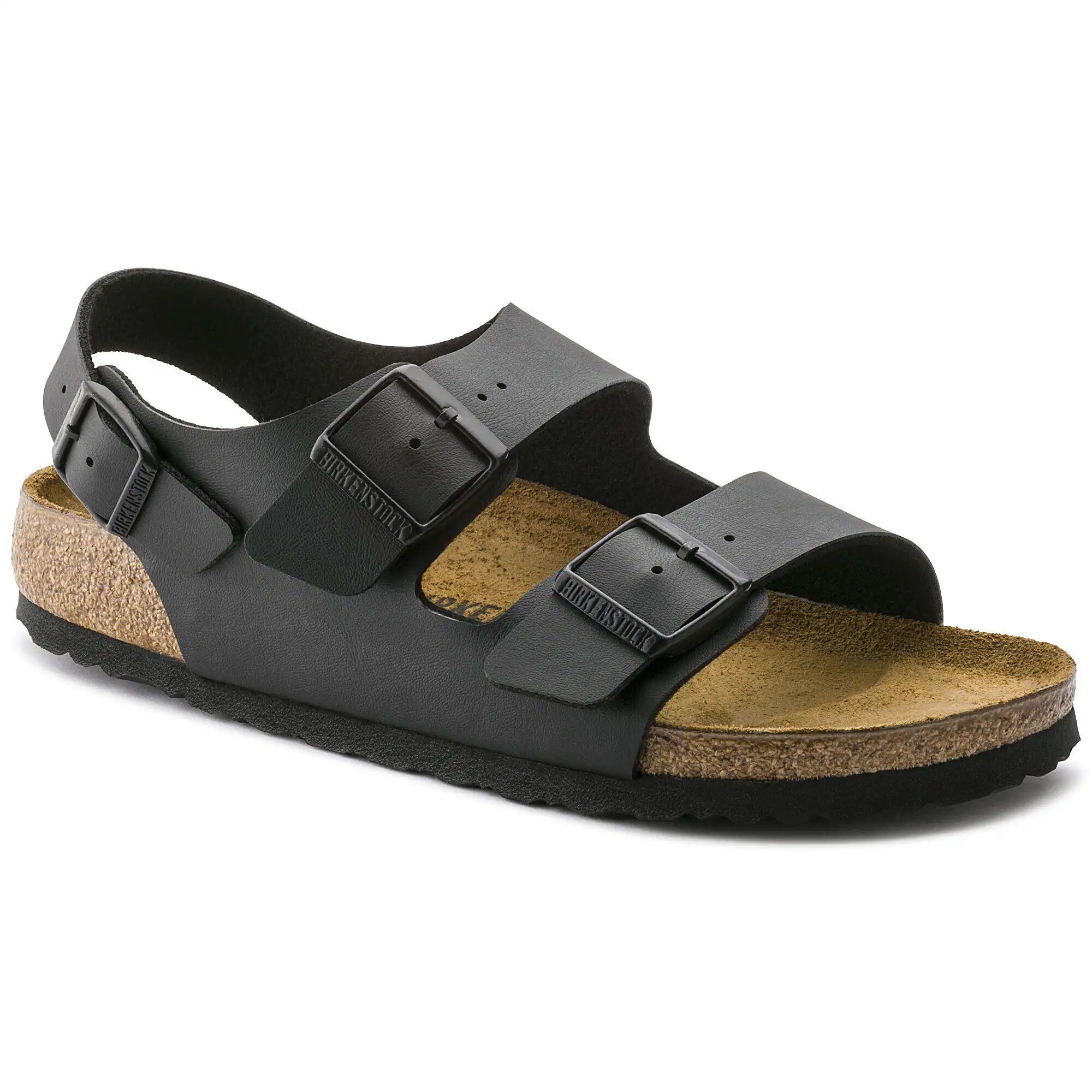 Milano Black Smooth Leather