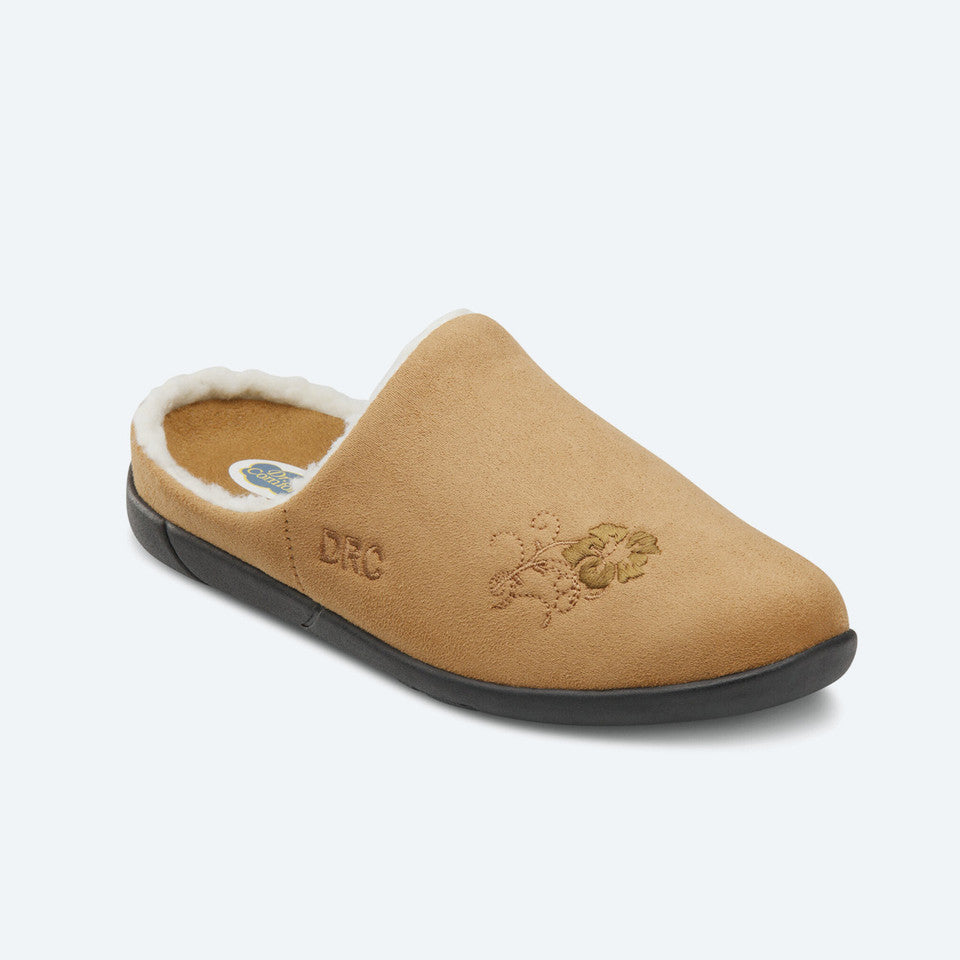 Dr Comfort Men's Cozy Camel Slipper