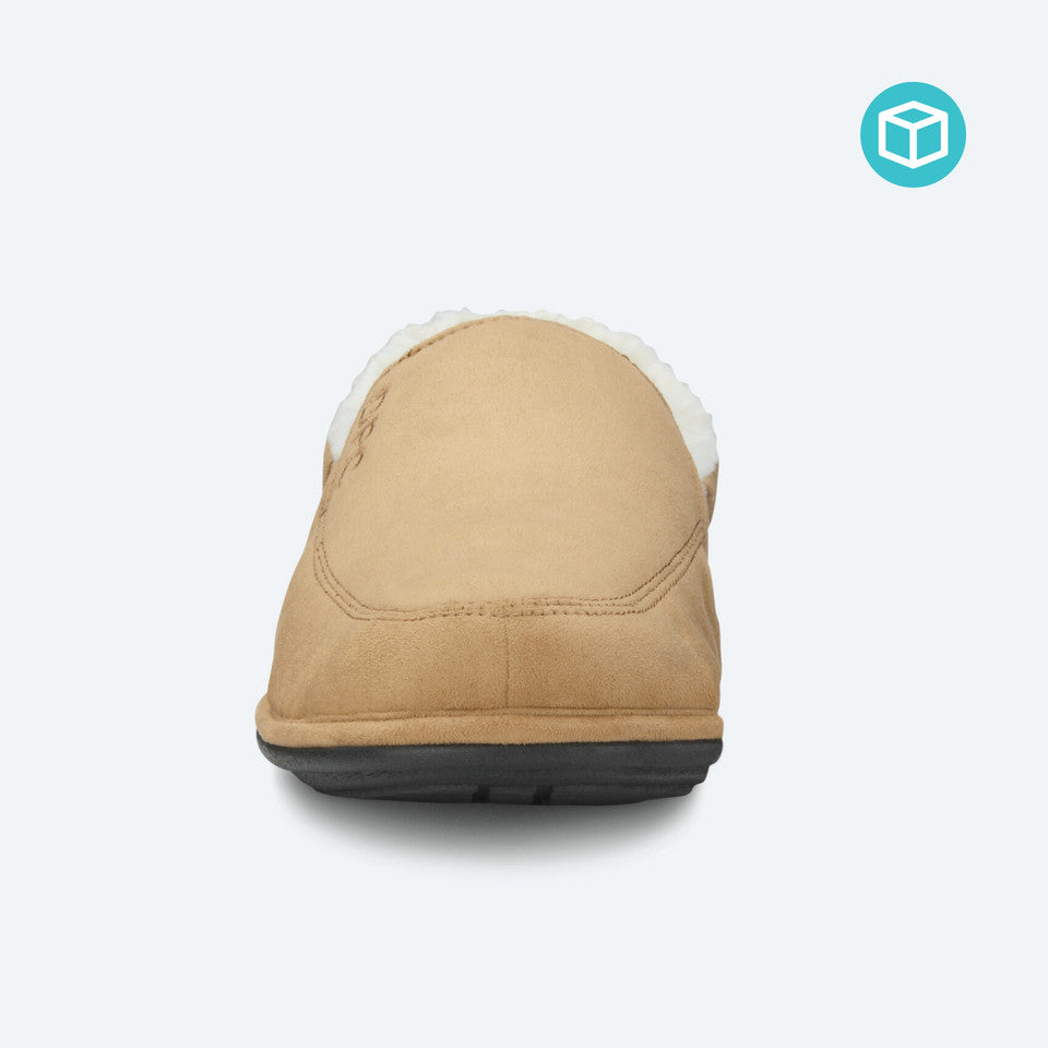 Dr Comfort Men's Relax Camel Slipper